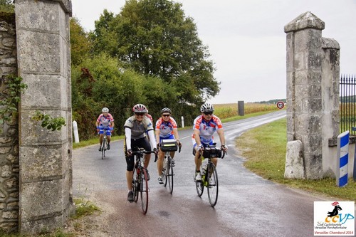 Arrivée Versailles Chambord 2014